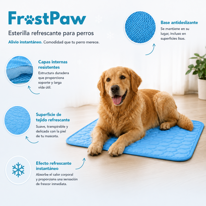 Esterilla refrescante para perros